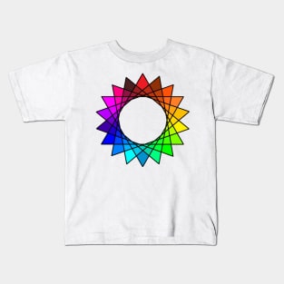 Stained Glass, Version Two Kids T-Shirt